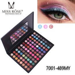 MISS ROSE 88 Color Matt Eye Shadow Waterproof Colorful Palette Eyeshadow Matte Cosmetic Shimmer Eye Shadow Eye Pigment Makeup Palette