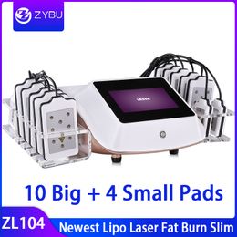 Super Diode Laser Slimming Body Shaping Fat Loss Laser Slim Machine Lipo Lipolysis Laser Weight Loss Fat Burning Beauty Salon Equipment