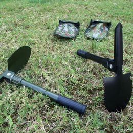 Folding garden spade Portable small engineer shovel fishing utility Multi-purpose outdoor camping Horticultural tourist supplies