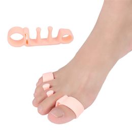 Magnetic Toe separator Slimming Products Fast Lose Burn Reduce Fats body Silicone Foot Massage Magnetic Toe Rings Semi Pad Wholesale