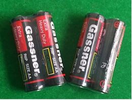 AA R6P R6 UM3 1.5v carbon zinc battery extra heavy duty disposable batteries for remote control clocks