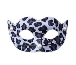 Halloween Mask Europe and America Creative Men and Women PVC Mask Party Ball Adult Leopard Mask