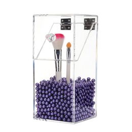 10pcs White Makeup Brushes Protector Guard Protective Sleeve Dust