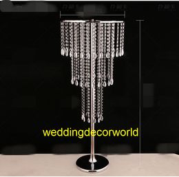 new style Romantic style crystal candelabra centerpiece for wedding table centerpieces decor0946