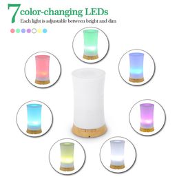 Colorful Creative home fragrance Aroma Humidifier Wood Grain reed diffuser sticks Machine Household
