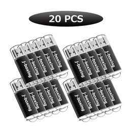 컴퓨터 노트북 태블릿 맥 8 색상에 대한 LOT 20PCS 128 메가 바이트 USB 2.0 플래시 드라이브 사각형 플래시 펜 드라이브 고속 엄지 손가락 메모리 스틱 저장