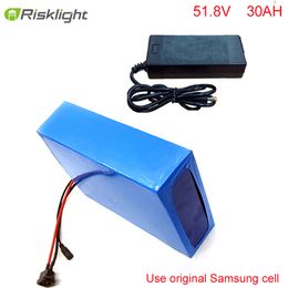 51.8v E-bike Battery Rechargeable Powerful 52V 30Ah Lithium ion Battery For bafang Electric Bike Use Samsung cell