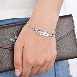 -Joyas de la cadena Enlace Hoja Infinity brazaletes de las pulseras Mujer Mujeres encantos pulsera de la amistad niñas joyería BB370
