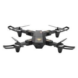 VISUO XS809 Mini 720P HD Wide Angle WIFI FPV Foldable RC Quadcopter with Flight Time 12mins Altitude Hold RTF - Black