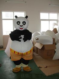 2019 High quality kung fu panda mascot costume fast delivery High quality customizable panda animal mascot costume for adult