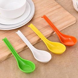 Colorful hook spoon melamine spoon Bowl Soup Honey Porridge Spoon tableware