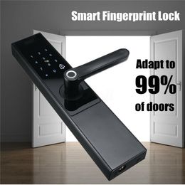 Security Electronic Smart Door Lock APP Touch Password Keypad Card Fingerprint Locks