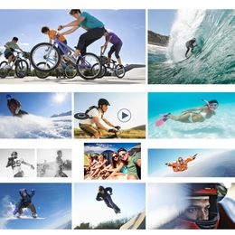 Freeshipping WIFI Outdoor Action Camera Video Sports Camera wifi Ultra HD Waterproof DV Camcorder 12MP + Accessories