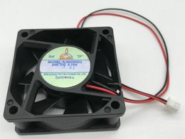 6025 SJ6025HD2 DC24V 0.18A 60 * 60 * 25 mm 2-wire axial frequency converter fan