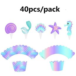 Shop Mermaid Cake Decorations Uk Mermaid Cake Decorations Free