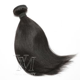 VMAE Peruvian Unprocessed Yaki Straight Natural Colour Virgin Human Hair Weaves 3 Bundles Lot Soft 10 To 28 inches Hair Extensions