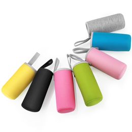 Neoprene Water Bottle Bag Drinkware 550ml Sleeve Cover for Bottles 16oz Glass Protector 122256