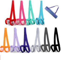 fitness yoga bag carry straps portable yoga mat strap belts cotton sling strapping tape pilates Accessories band