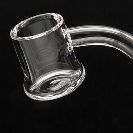 3mm Thick Bevelled Edge Quartz Banger Hookahs 10mm 14mm 18mm Male Female Evan Shore For Dab Rigs Glass Bongs