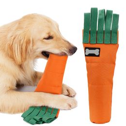 Carrots Dog Toys for Small to Medium Dogs, Training Puppy and Pets Smelling Prop Play with Dog