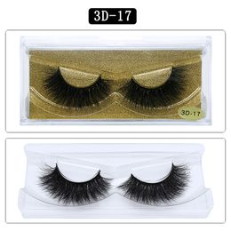 High quality Mink lashes natural long soft & vivid false eyelashes handmade reusable 25 models available DHL Free mink 3D hair eyelashes