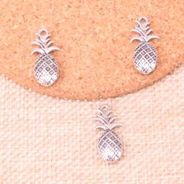 50pcs Charms double sided pineapple 23*10mm Antique Making pendant fit,Vintage Tibetan Silver,DIY Handmade Jewelry