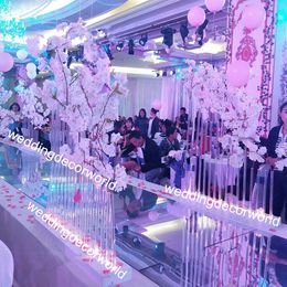 New style Wedding Walkway Stand Crystal Flower Stand Pillar Wedding Crystal decoration decor00128
