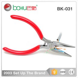 BK - 031 stainless steel pliers of hard wire cutters, pointed cutting pliers repair industrial-grade stripping bench clamp five inches