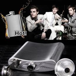 New hot Stoup Fashion Wine Pot 6 ounce stainless steel Hip Flasks pocket flask 100PCS 1776