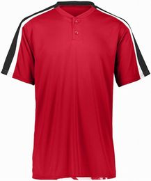 2324 Custom Baseball Blank jersey Button Down Pullover Men Women size S-3XL