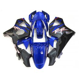 Hot sale fairing kit for Honda CBR900RR 2002 2003 black blue fairings set CBR 954RR 02 23 FD35