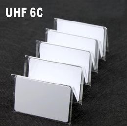 High quality Blank long range uhf Gen2 PVC Rfid Smart PVC UHF Card For Parking System Door Access Control 1000pcs