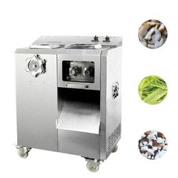 2020 new Large kitchen meat grinder machine slicer multi-function meat cutting machine automatic removable knife group meat cutter machine