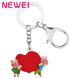 WEVENI Acrylic Funny Pink Coffee Cup Key Chain Keychains Fashion Novelty Jewelry For Women Girls Teens Gift Bag Car Decoration WEVENI Acrylic Funny Pink Coffee Cup Key Chain Keychains Fashion Novelty Jewelry For Women Girls Teens Gift Bag Car Decoration