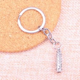25*7mm leaning tower of pisa italy KeyChain, New Fashion Handmade Metal Keychain Party Gift Dropship Jewellery