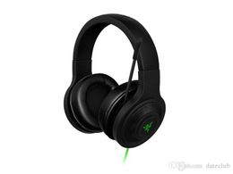 2019 Best Quality 3.5mm Razer Kraken Pro Gaming Headset with Wire control headphones in BOX for IOS Android system most popular DHL Free