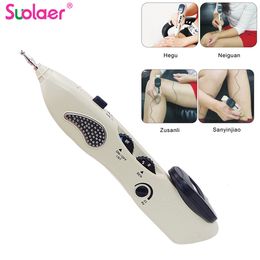 Handheld Acupuncture Pen TENS Point Detector With Digital Display Electric Acupuntura Meridian Pen Muscle Stimulator Device Y191203