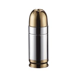 Mew Hot Bullet Shaped Lighter Refillable Metal Butane Gas Torch Lighters Jet Blue Flame For Men Cigarette Cigar