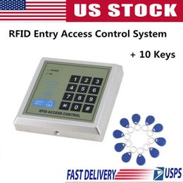 10 Keys 500 User AD2000-M Security RFID Proximity Entry Door Lock Control System