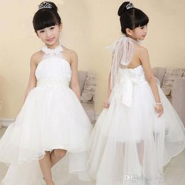 2015 new white pageant flower girl dress elegant princess dresses for wedding halter lace girl dress kids party costume vestido - Kids Cheap Halloween Costumes 2015 new white pageant flower girl dress elegant princess dresses for wedding halter lace girl dress kids party costume vestido - Kids Cheap Halloween Costumes