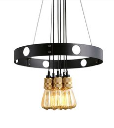 tom dixon style lighting. new design loft vintage iron art pendant light edison american country style round e27 dining room cafe bar fixture lamp lustres de sal tom dixon lighting