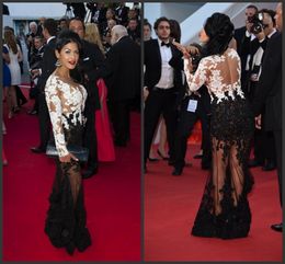 Buy White Black Celebrity Red Carpet Dress Online Shopping At Dhgate Com