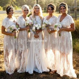 hippie bridesmaid dresses