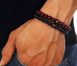 Pulseras De Yoga De Cuentas De Madera De 8 Mm Hombres Rezar Pulseras De Yoga De Cuentas De Madera De 8 Mm Hombres Rezar