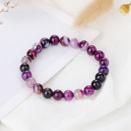 Pulsera Tejida Con Cuentas Naturales De 6 Mm Oración Jesús Pulsera Tejida Con Cuentas Naturales De 6 Mm Oración Jesús