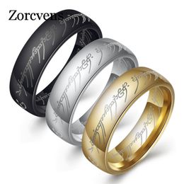 Midi Ring Tungsten Un Anillo De Poder Anillo De Oro Película Midi Ring Tungsten Un Anillo De Poder Anillo De Oro Película