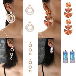 ilo Étnico Creativo Hecho A Mano De Cuentas De Arroz Pendientes Geométricos ilo Étnico Creativo Hecho A Mano De Cuentas De Arroz Pendientes Geométricos
