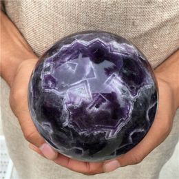 Wholesale Natural Amethyst Quartz Sphere Crystal Pretty Ball Healing Stone Gift 