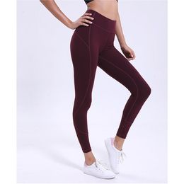 Dutte Lisa High Waist Yoga Pants with Pockets for Womens Leggings Full-Length Yoga Pants