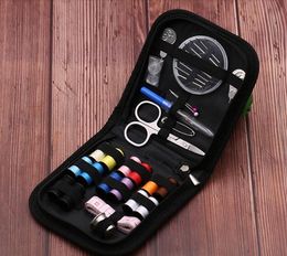 136pcs Mini Kit De Couture Sewing Supplies avec ciseaux dé à coudre fils aiguilles